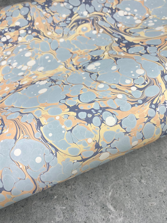 Full Sheet Hand-Marbled Paper P440