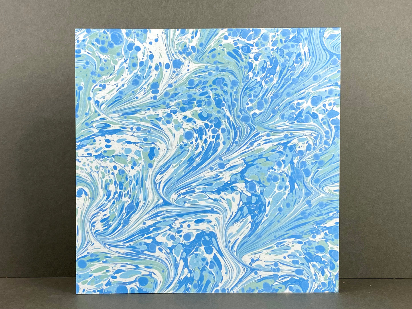 Original 8x8 Marbled Wall Art, Kauai Series #3