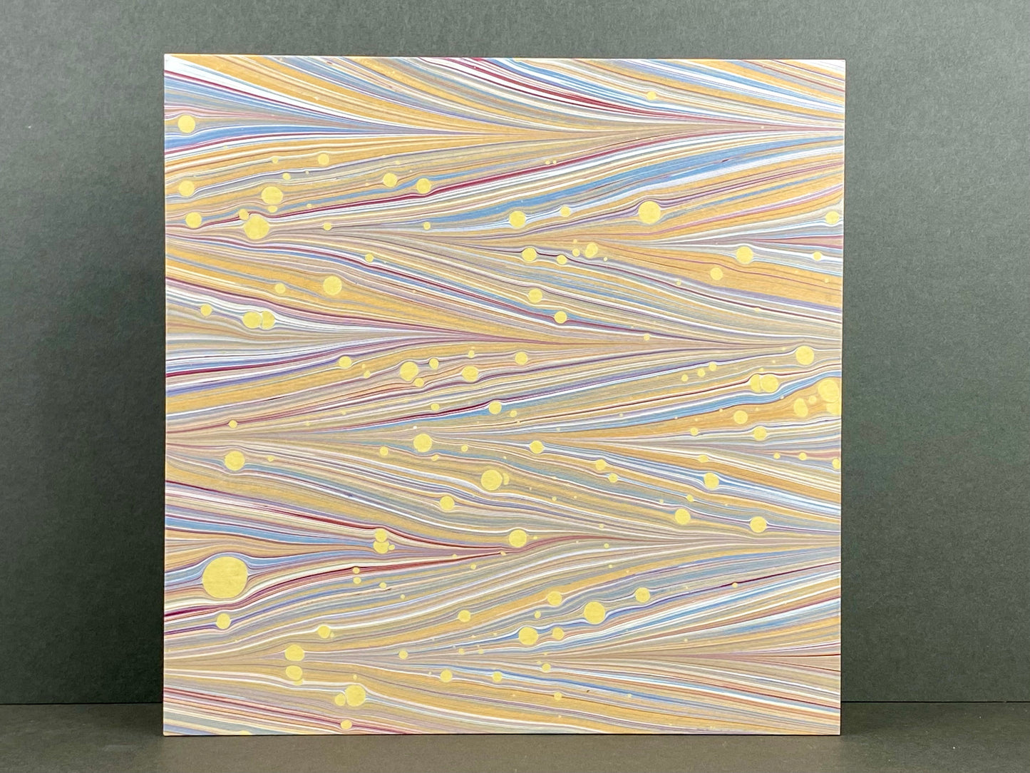 Original 8x8 Marbled Wall Art, Kauai Series #8