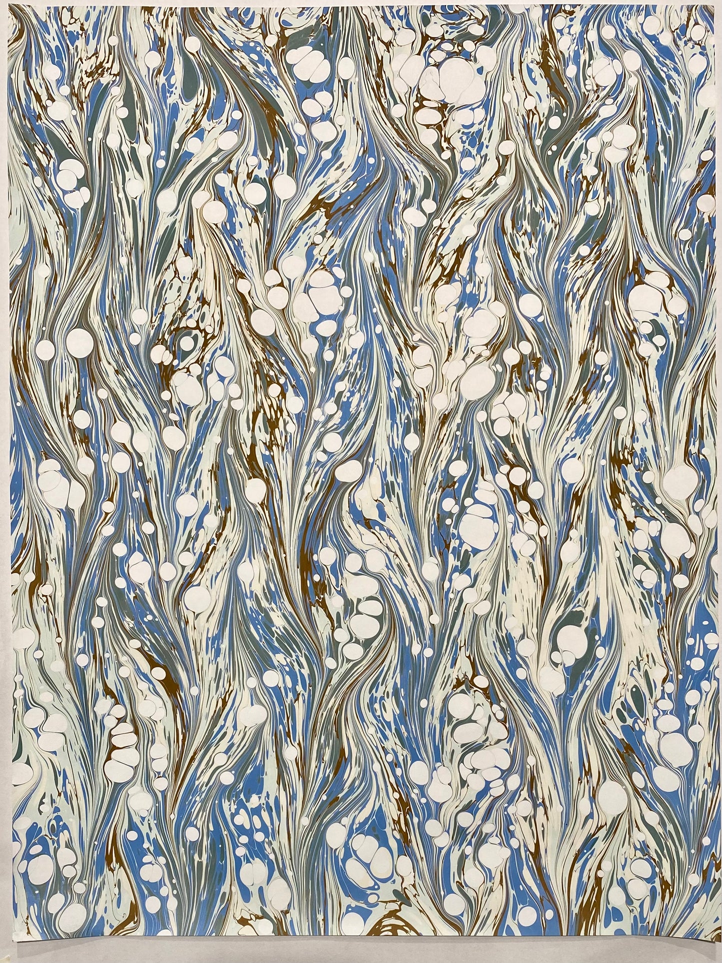 Full Sheet Hand-Marbled Paper P475