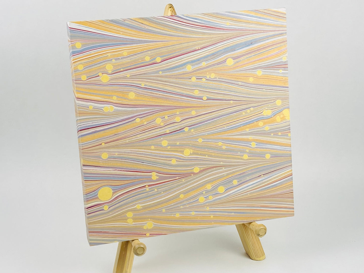 Original 8x8 Marbled Wall Art, Kauai Series #8