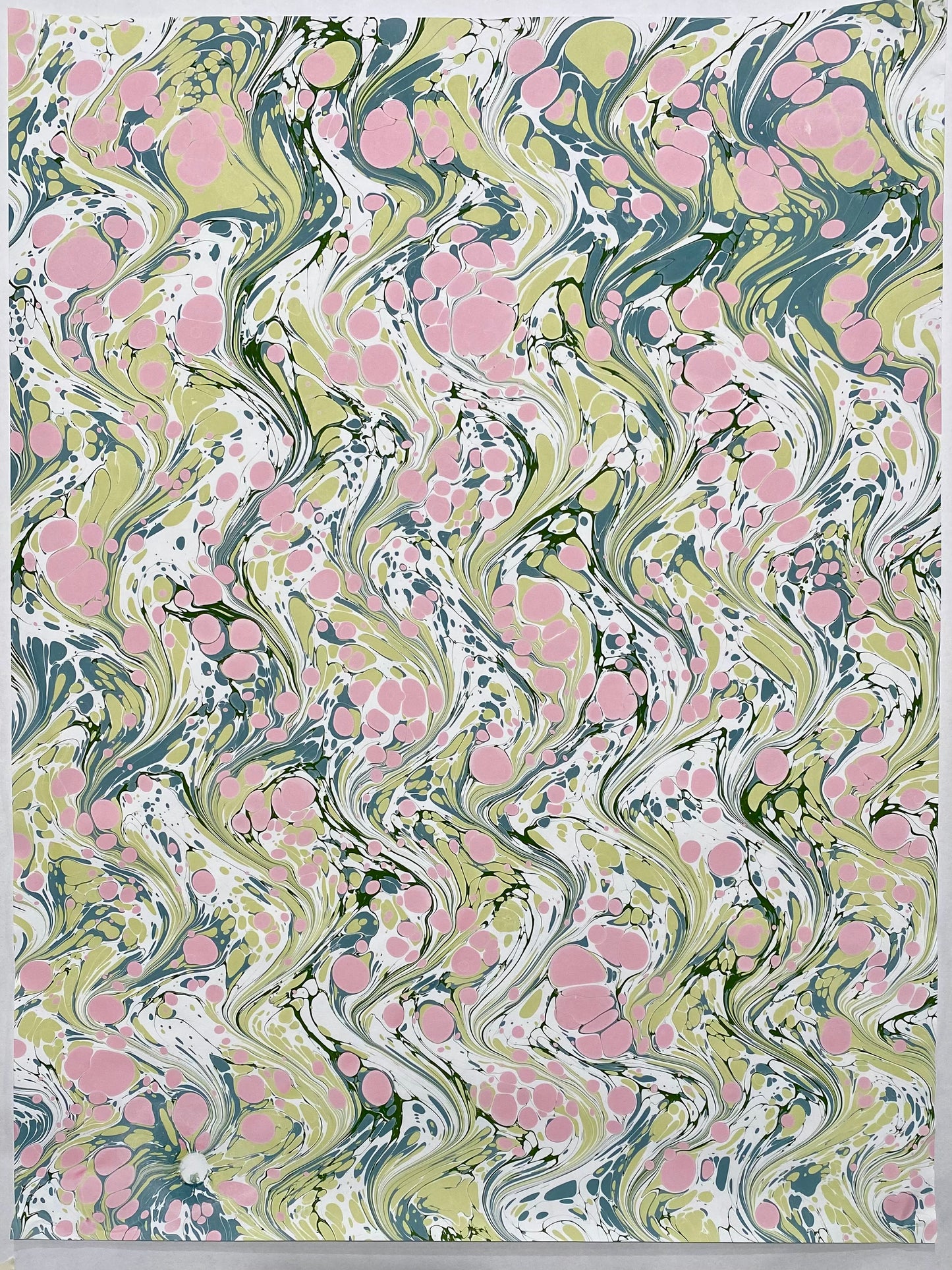 Full Sheet Hand-Marbled Paper P485