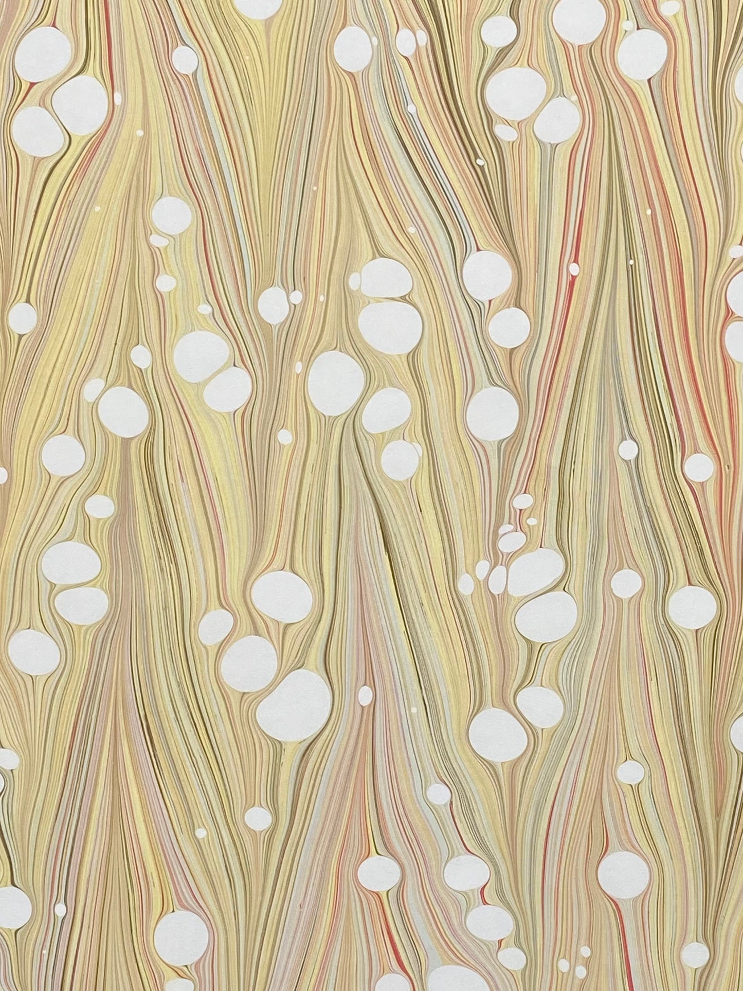 Half-Sheet Hand-Marbled Paper P460H