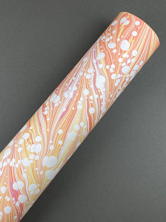 Full Sheet Hand-Marbled Paper P006