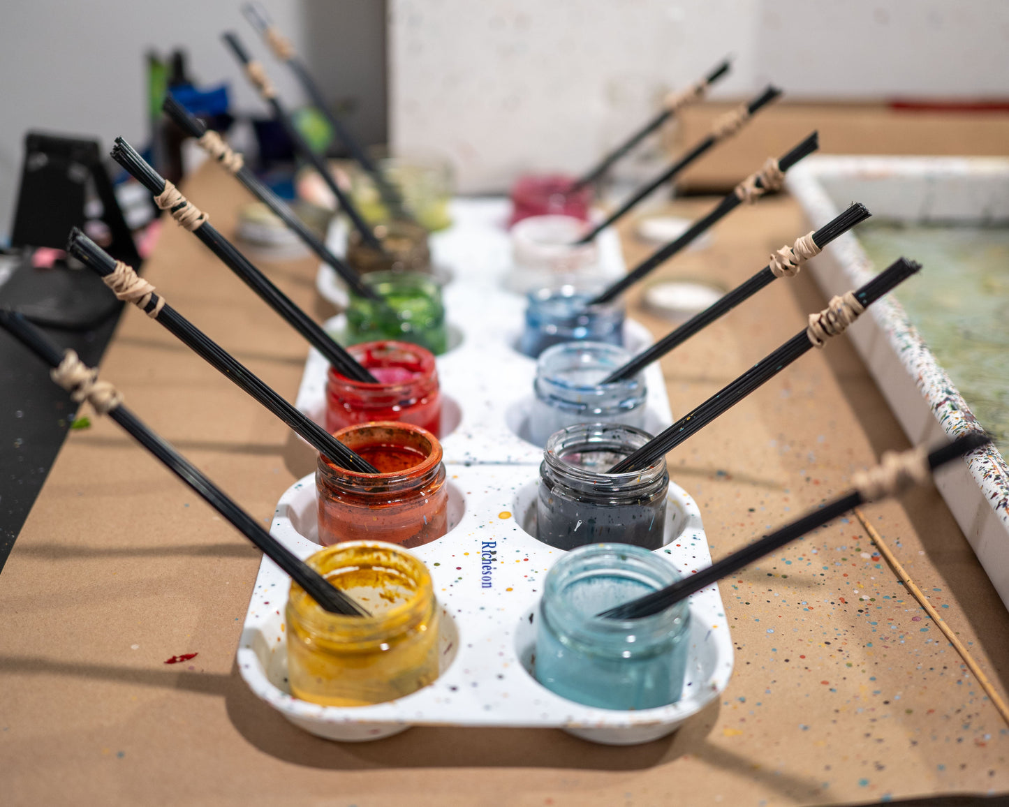 3 Hour Magical Paper Marbling Experience - Up to 4 People - Pick a Date