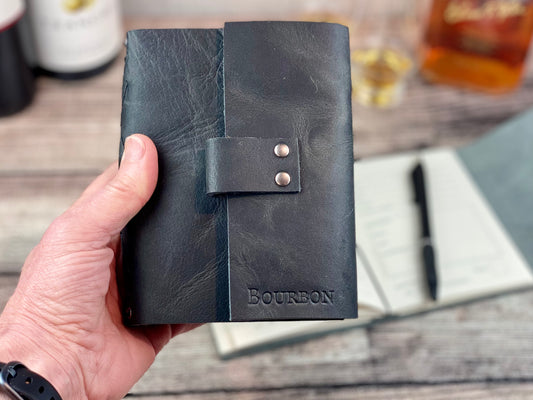 Refillable Journal for Whiskey, Bourbon, Wine or Beer Notes