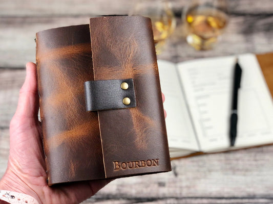 Refillable Journal for Whiskey, Bourbon, Wine or Beer Notes