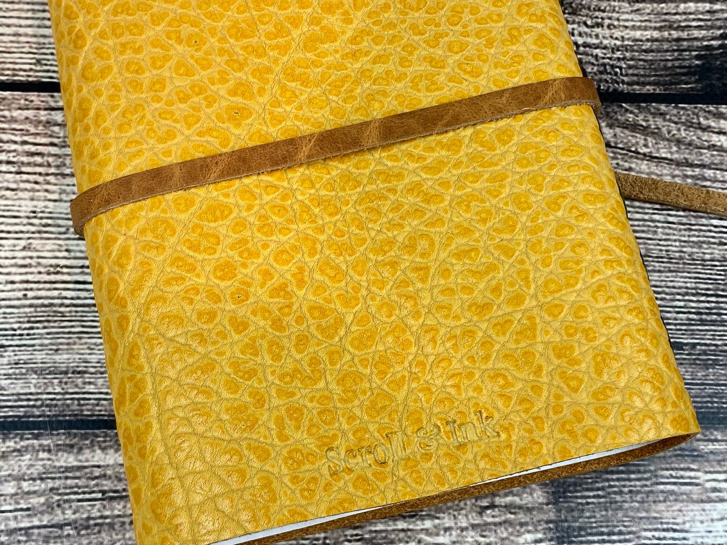 5x7 Leather Journal - Furrow