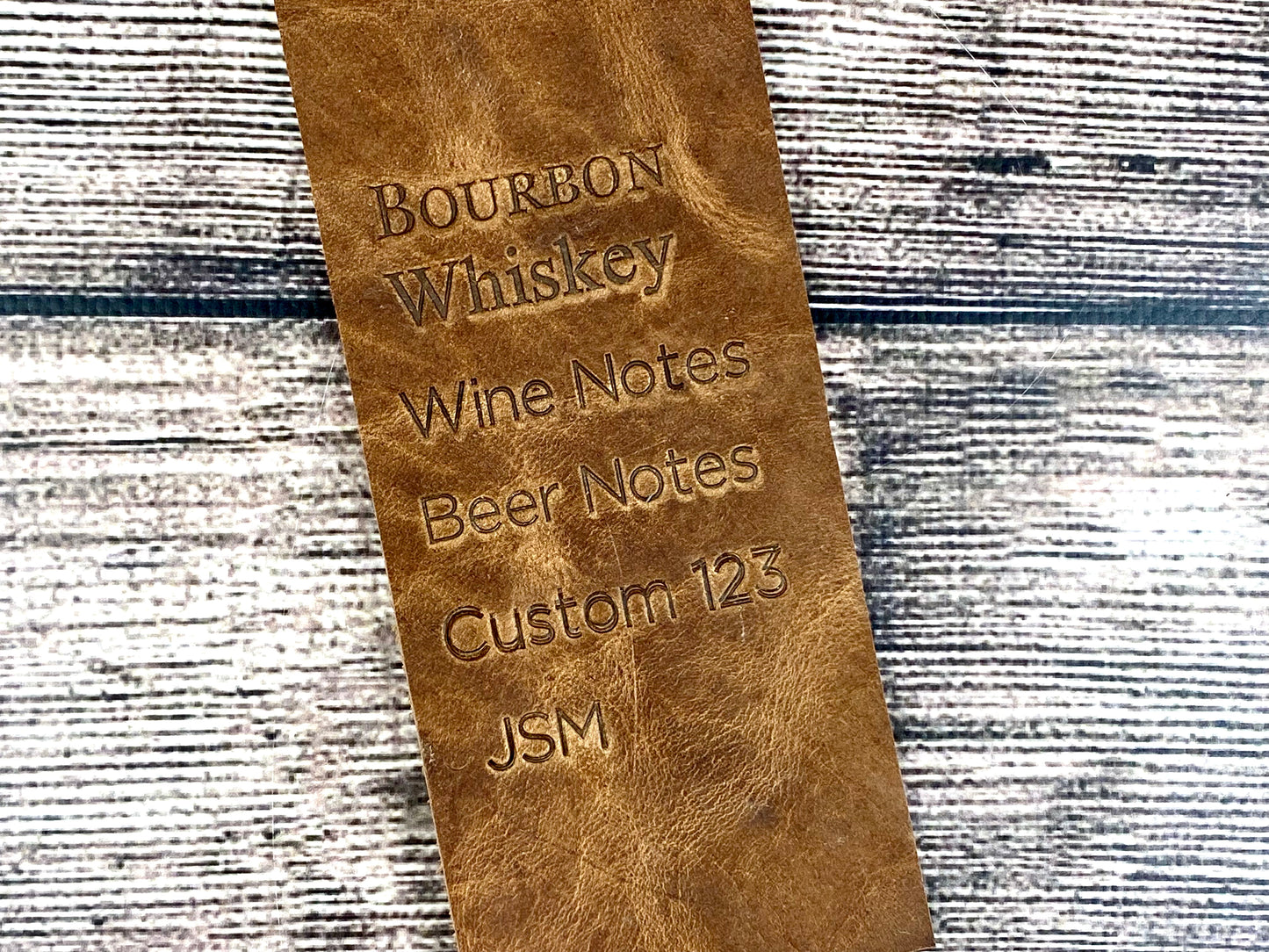 Refillable Journal for Whiskey, Bourbon, Wine or Beer Notes