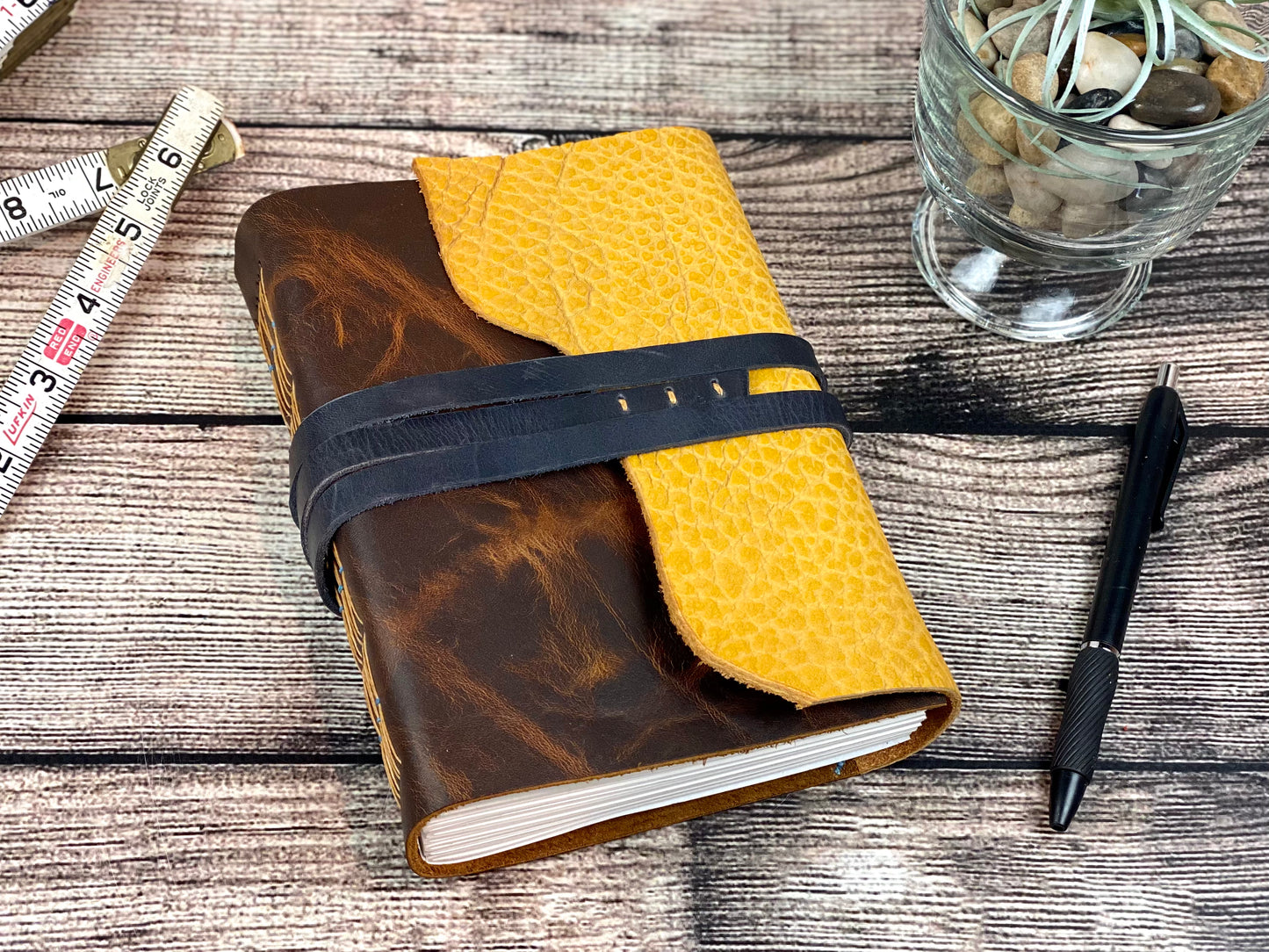 5x7 Leather Journal - The Bridge