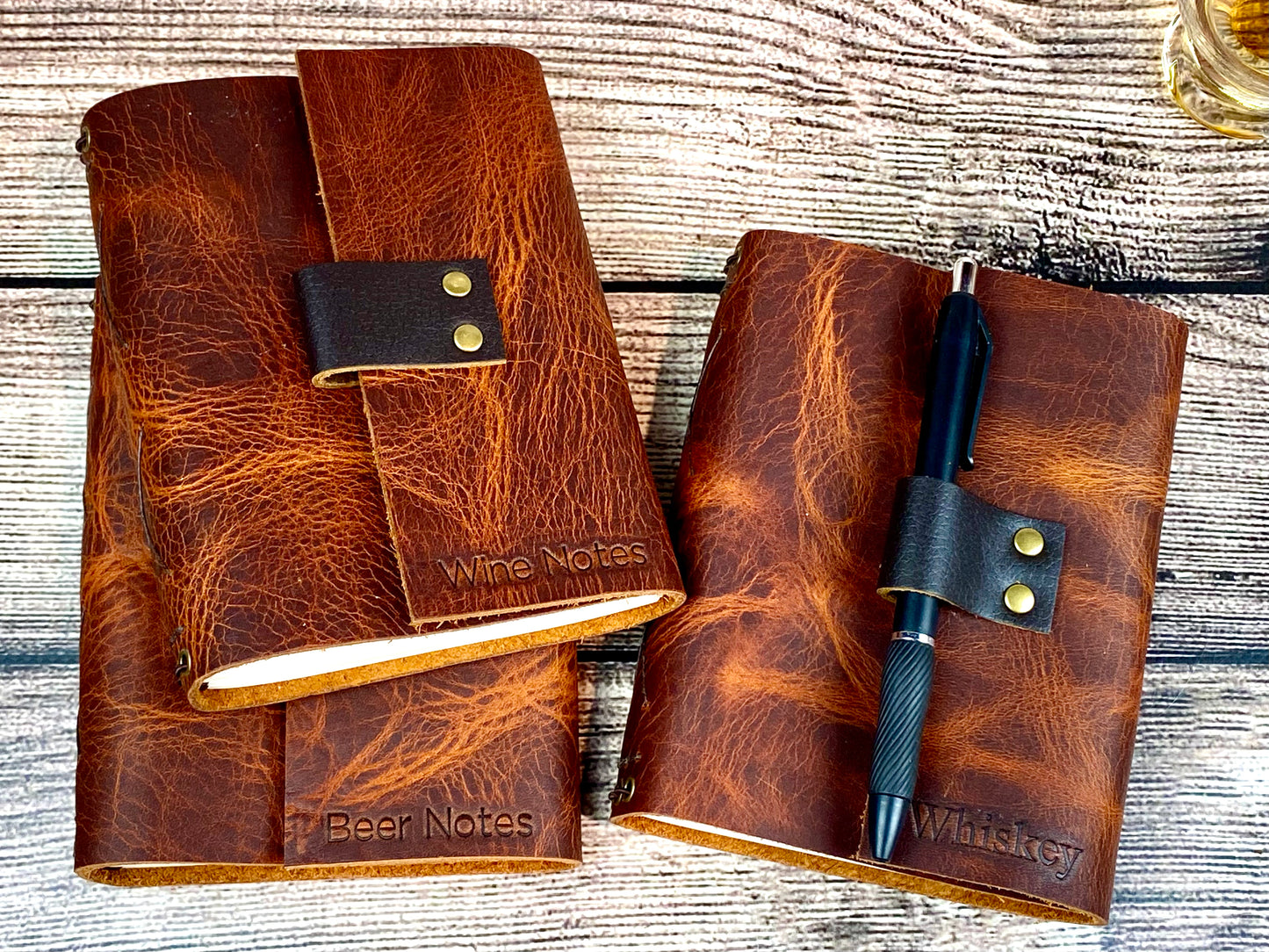 Refillable Journal for Whiskey, Bourbon, Wine or Beer Notes