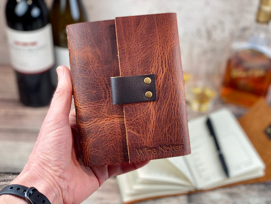 Refillable Journal for Whiskey, Bourbon, Wine or Beer Notes