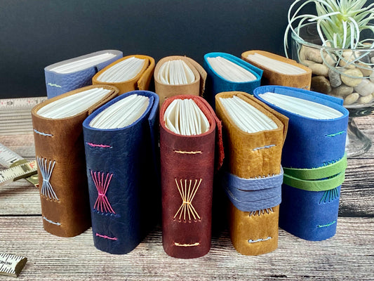 Mini Journals - Available in various leathers