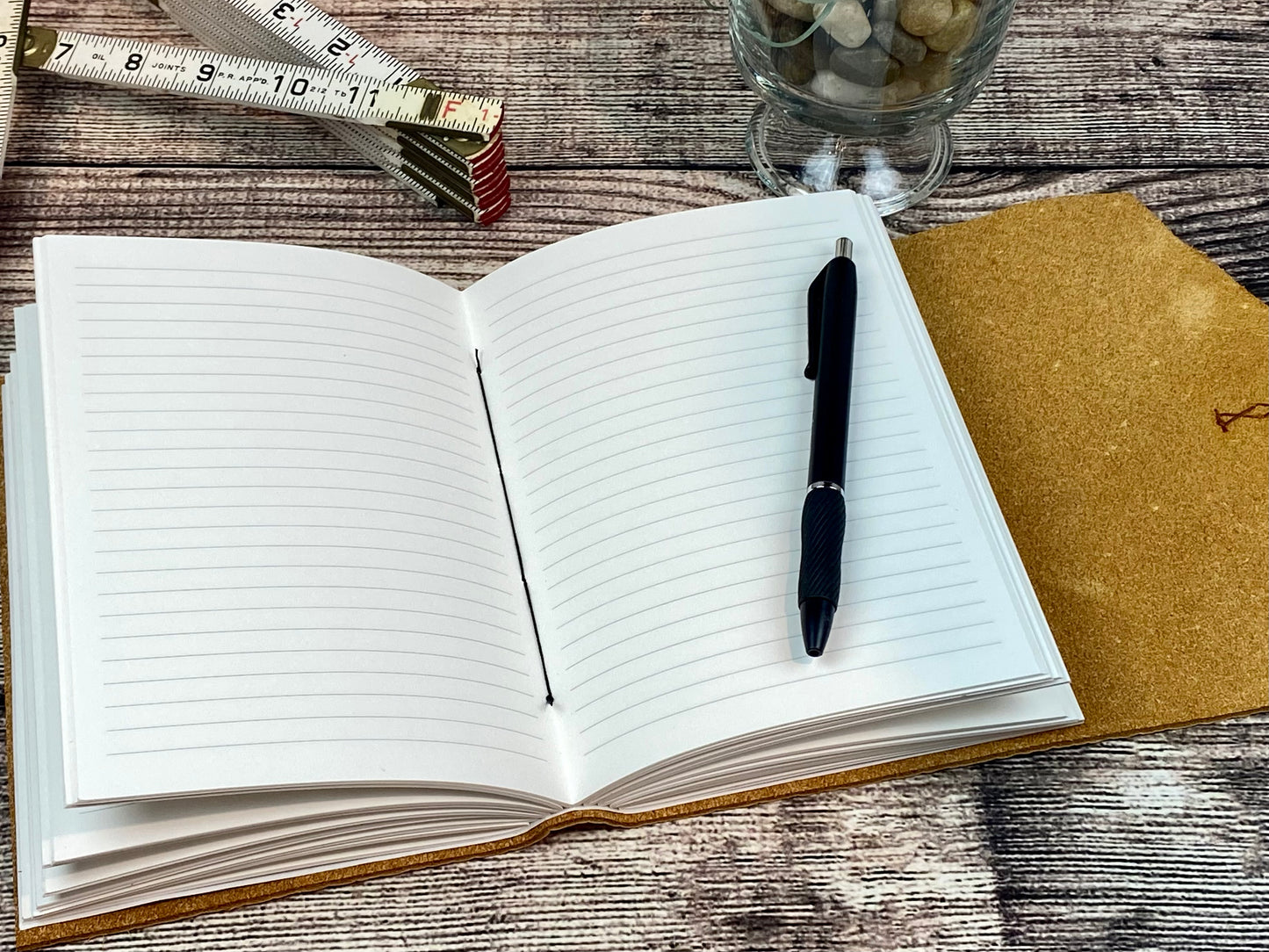 5x7 Leather Journal - Golden Hour