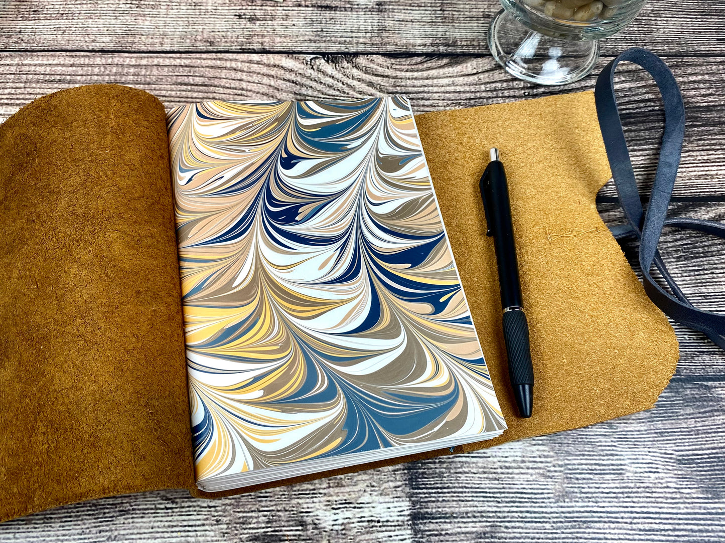 5x7 Leather Journal - The Bridge