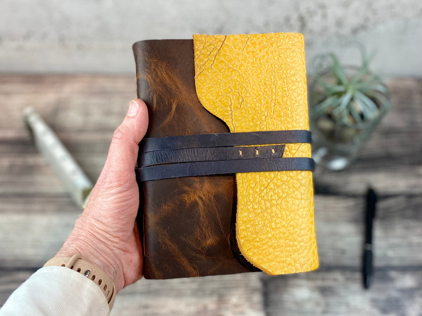 5x7 Leather Journal - The Bridge
