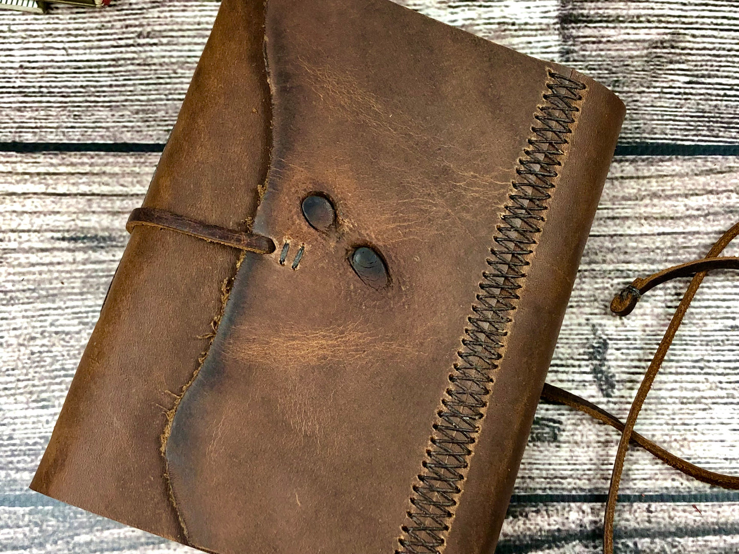 Small Leather Journal, Fred