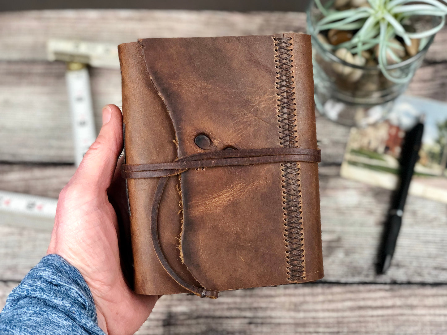 Small Leather Journal, Fred